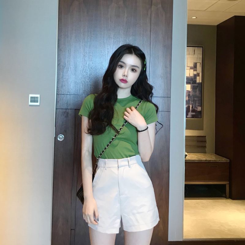 Summer new style foreign style age reducing Korean version net red Yujie temperament light mature Feng Gang flavor very fairy two piece suit pants