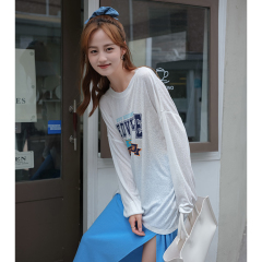 Real shot special price thin shirt long-sleeved t-shirt air-conditioned shirt ice silk sunscreen clothing anti-ultraviolet breathable sunscreen blouse