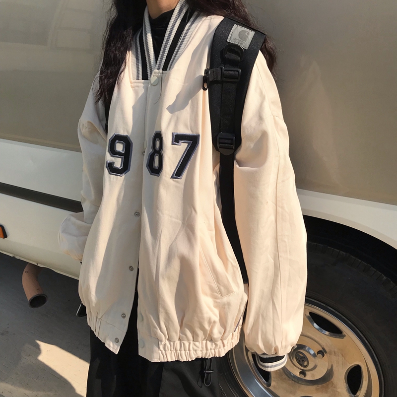 Thin coat women's spring and autumn 2022 new Korean version ins wild loose student jacket sunscreen baseball uniform tide