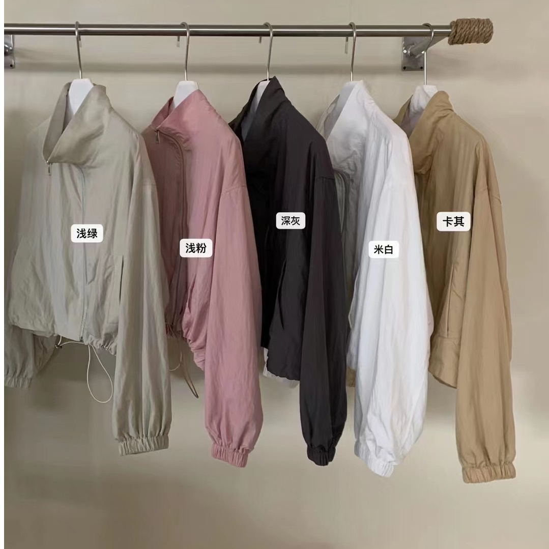 2023 new spring and summer sunscreen thin section temperament slim and age-reducing all-match loose hooded cardigan