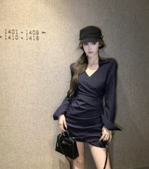 Photographed Retro Fitted Slimming Sexy Girl Dress