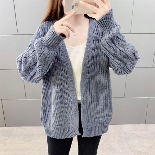 The new style of thick jacquard jacquard sweater