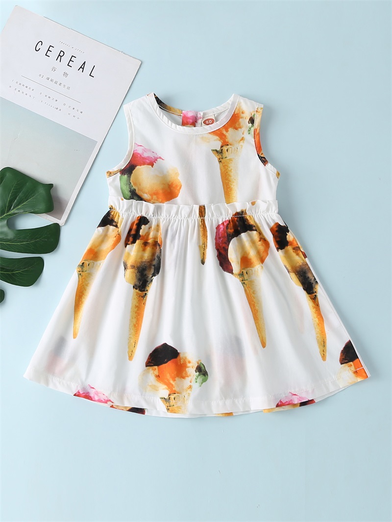 Summer Europe and the United States 2020 new cross border special ins popular children's dress