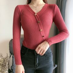 Real shot real price winter new bottoming and slim fitting Long Sleeve T-Shirt Top woman