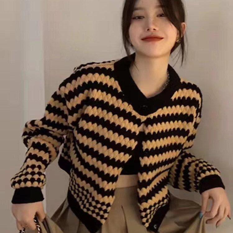 Autumn and winter 2021 tight and versatile high collar sweater long sleeve hollow sweater bottomed blouse women's blouse