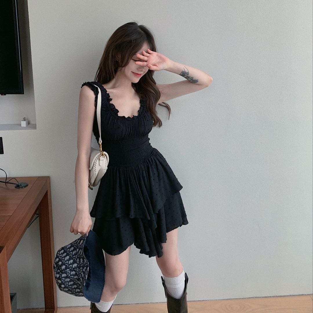 Real black dress
