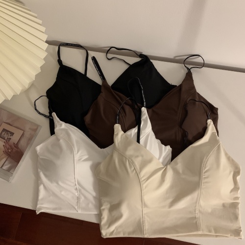 Real price real price summer ice silk beautiful back bra anti light wrap chest short suspender vest backing underwear