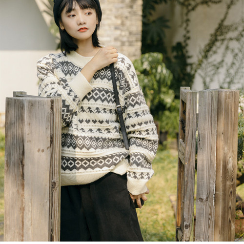 Women's sweater new style loose style in autumn and winter