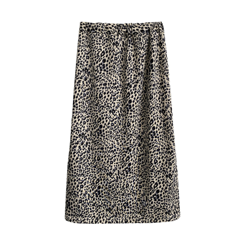 Real price zebra pattern high waist slim skirt women's autumn short skirt medium length buttock skirt