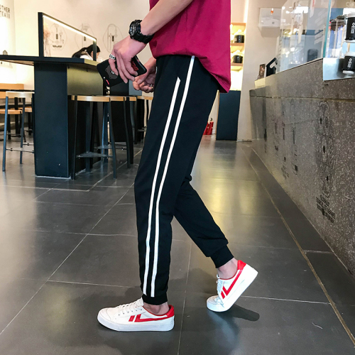 Shopee 18 Spring and Autumn New Men's Leisure Pants