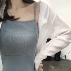 Real-price Korean Chic Fresh Suspension Dresses