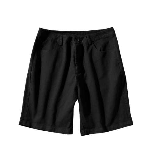 Summer Harbour Wind Trend Men's Loose Five Points Pants Korean Beach Black Recreational Shorts