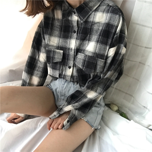 Quality Inspection Report for Women with Dual-pocket Long-sleeve Shirts