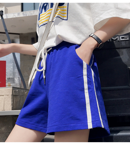 Actual Shot ~Strange Girl Sports Shorts Female Summer Loose BF Student Korean Version Baitao Slim Leisure Hot Pants