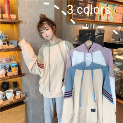 Fair Shot of Fat Garment College, Fat MM Long Sleeve T-shirt and Guard Girls with Loose Style and Large Size in Fall Garment College, 2019