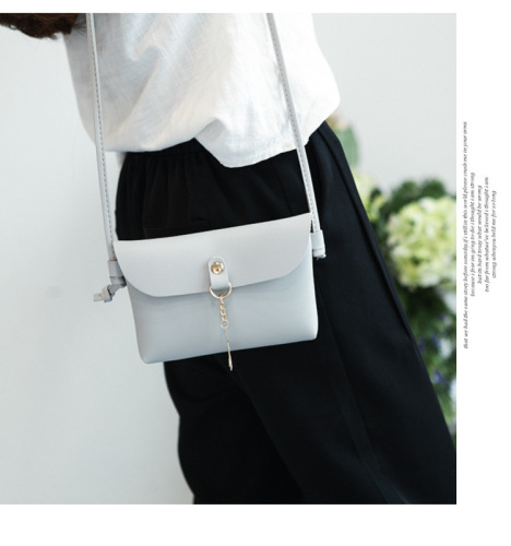 Autumn and winter new leisure zero wallet mobile phone bag personality fawn hanging single shoulder bag slant span bag