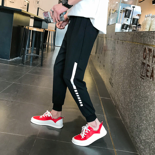18th Spring and Autumn New Men's Leisure Bottom Trousers Large Size Men's Sports Guard Pants Tide Teenagers
