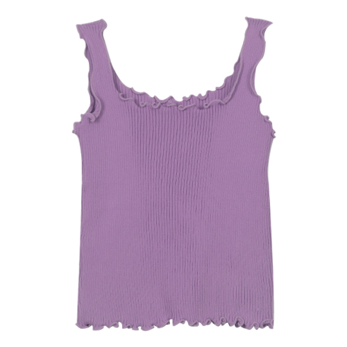 Purple spice girl's suspender waistcoat with bra in summer