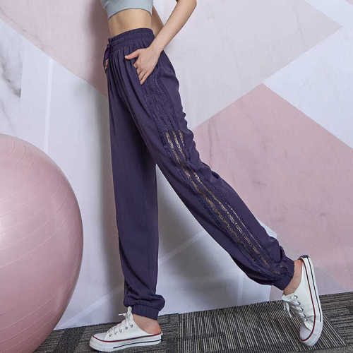 Pants women's loose and versatile trend new slim tight legged quick drying sports pants spring and summer straight casual pants