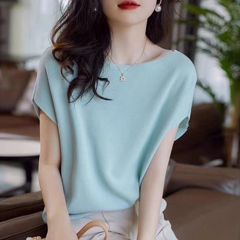 One is fashionable! Zou Xin Zang Rou cotton + modal bat sleeve T-shirt