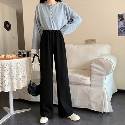 Wide leg pants, women's trousers, floor pants