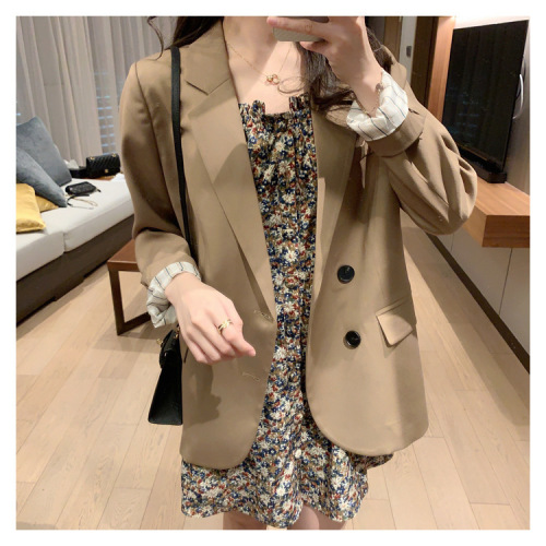 Autumn 2021 new xiaoxiangfeng fried Street suit coat professional dress early autumn design