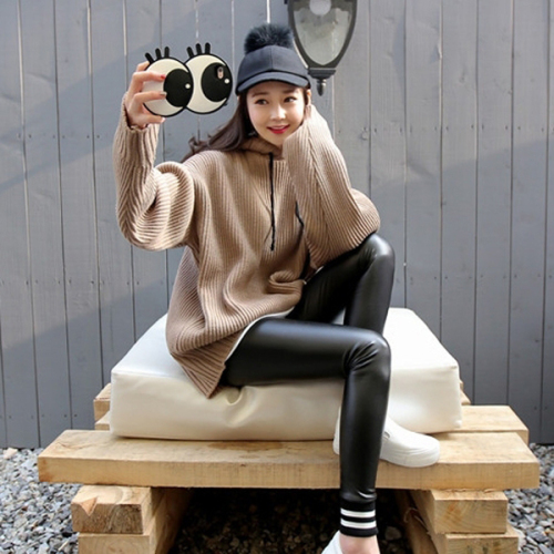 Spring and Autumn Female Lazy Wind Sweater Female Loose Harajuku Suite Korean Edition Small Fresh Sweet Winter Knitted Topcoat