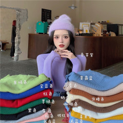 Real shot special price does not reduce special price does not reduce autumn and winter new style, wear skin friendly half high collar bottoming shirt