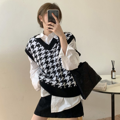 New Korean loose Pullover for women in autumn 2021