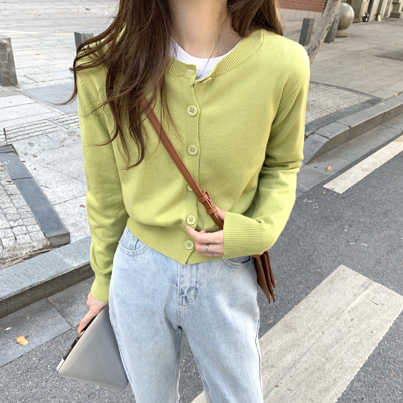 Real price early autumn coat wind knitted cardigan sweater coat for women