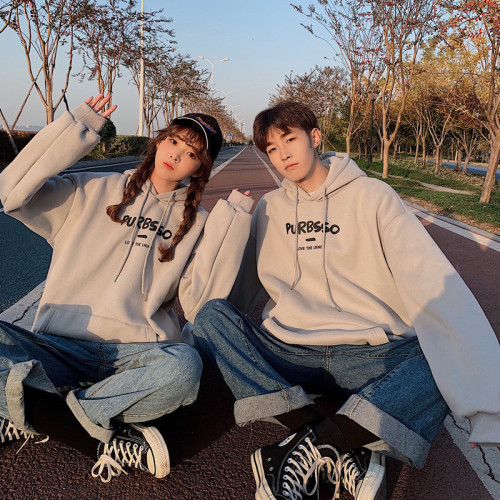 Official tujiarong couple's sweater tide brand student coat minority design sense class clothes