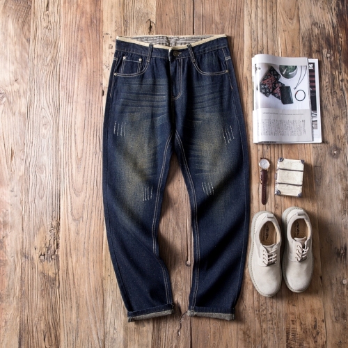 Men's Jeans Business Trousers