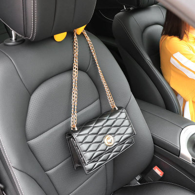 Seat Hidden Backrest Hook for Vehicle Interior Lovely Mickey Multifunctional Packing Clothes Receiving Shelf