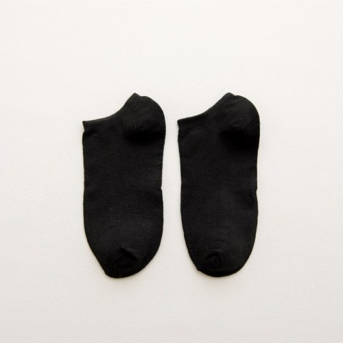 Trillion-foot White Boat Socks Men's Breathable Shorts Men's Socks Pure Colored Socks