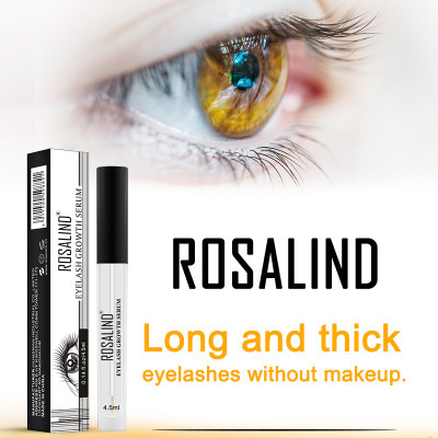 ROSALIND Eyelash Growth Fluid Waterproof, Sweat-proof and Non-halo Eyelash Nutrition Moisturizer