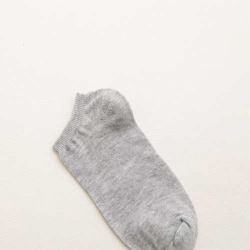 Trillion-foot White Boat Socks Men's Breathable Shorts Men's Socks Pure Colored Socks