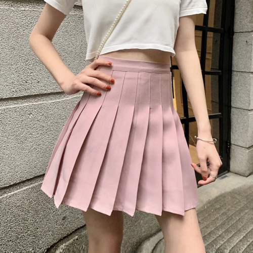 Quality inspection has been carried out and real price reduced age pleated skirt short skirt women's new summer high waist skirt