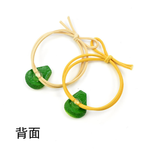 Korean version net red-headed rope avocado bow hair ring tied hair leather band cover Taobao small gift