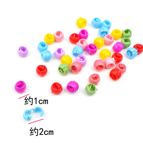 Korean insjin Pangya same style net red hairpin small candy beans grab clip cute candy color Banghai clip