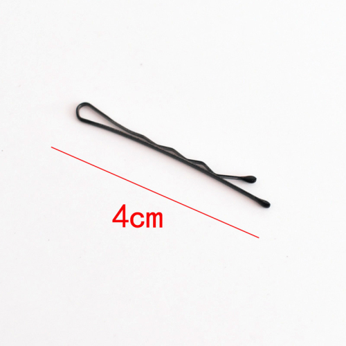 Korean version black one-word clip steel wire hairpin clip shop small gift Taobao gift
