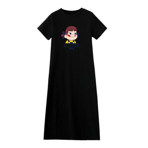 Two Dairy Girls Printed Girls T-shirt, Super Fire Short Sleeves, Lovely New Large Dresses