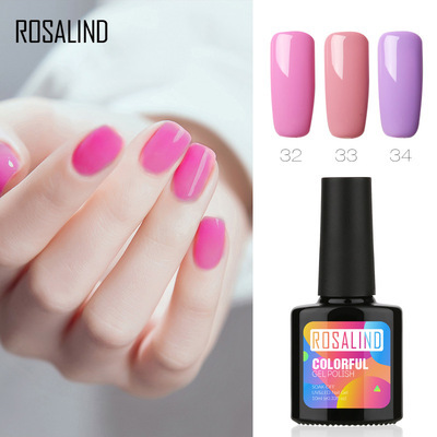 ROSALIND solid color glue Bobbi glue UV nail polish nail polish 10ml adhesive OME OEM