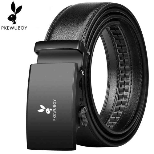 [loss of 100000 pieces] belt man automatic buckle young and middle-aged leather soft leather belt men's versatile belt