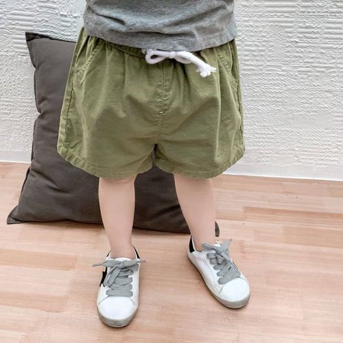 Boys' shorts summer wear new children's wear pants 3 years old 1 children's boys and girls' casual pants children's baby fashion