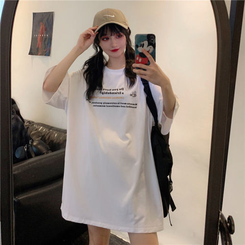 Summer net red T-shirt women's loose fit cat and mouse BF short sleeve fashion Hong Kong Half Sleeve T-Shirt Top