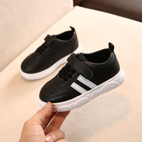 Children's sports shoes boys and girls casual shoes white board shoes baby shoes children's small white shoes single shoes cotton shoes students' shoes