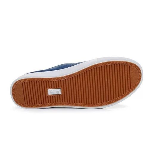 Canvas shoes spring casual shoes flat sole single shoes lazy shoes women's one legged women's students' shoes