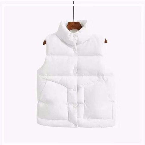 New loose cotton waistcoat for women autumn and winter Short Student Korean version