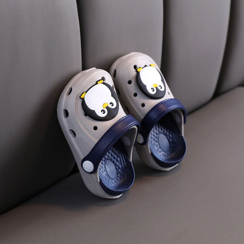 Children's slippers summer antiskid baby girl cool slippers 1-7 years old boys' hole shoes children's beach shoes