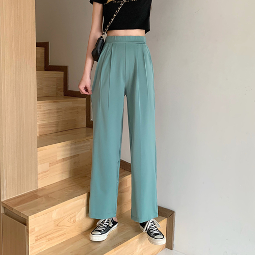 Real photo, real price, multi-color, summer, Korean version, all kinds of loose wide leg suit pants